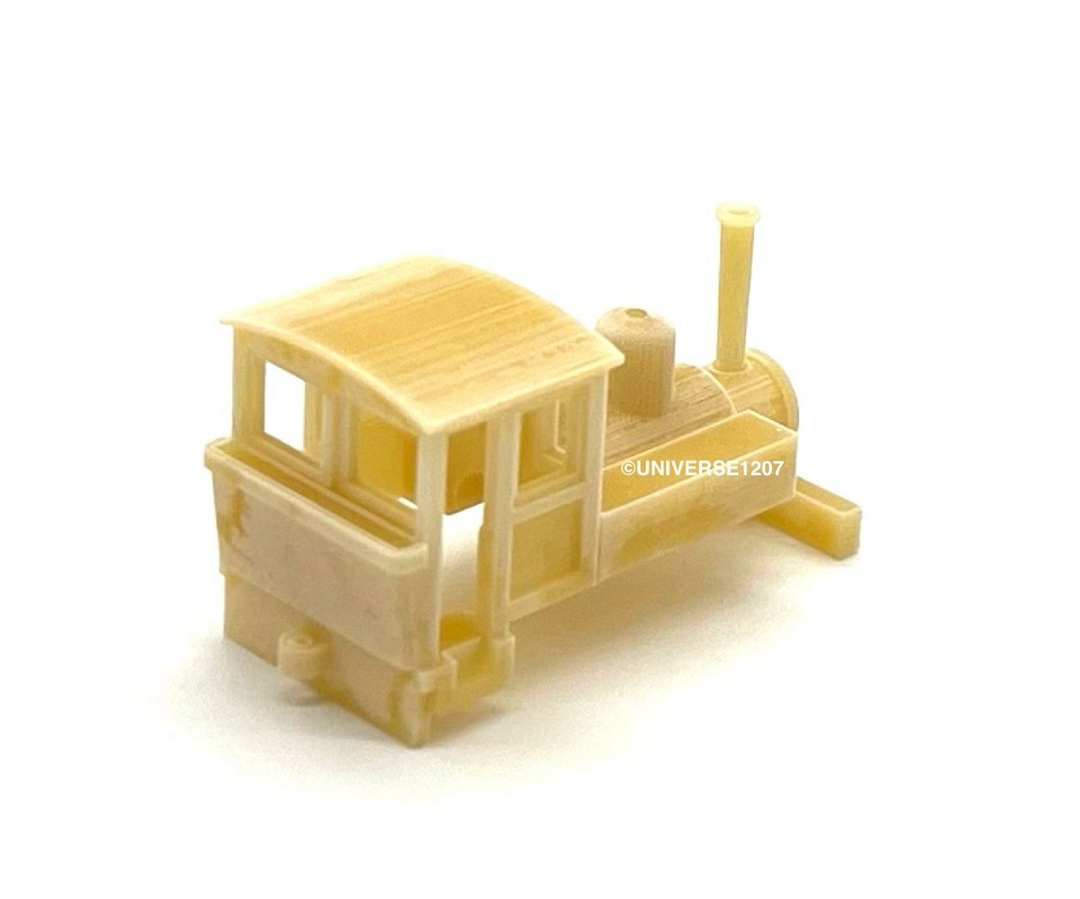 Nn3/Nm Scale 0-4-0 H.K. Porter Steam Locomotive Kit w/Power Drive