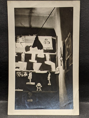 Makeshift art studio /art gallery snapshot photo