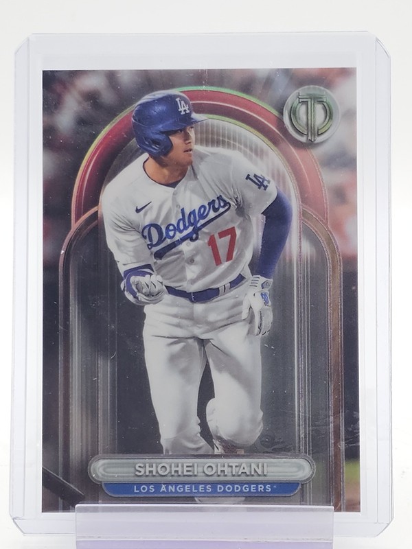 SHOHEI OHTANI 2024 TOPPS TRIBUTE BASEBALL #18 LOS ANGELES DODGERS Q7457