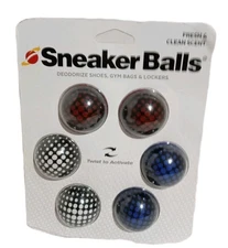 Sneaker Balls 6-Pack Shoe Freshener Fresh & Clean Scent New