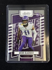 2023 PANINI ABSOLUTE FOOTBALL CARD MEKHI BLACKMON 190 VIKINGS RC NFL FREE SHIP