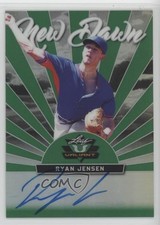 2019 Leaf Valiant New Dawn Green Prismatic 29/99 Ryan Jensen #ND-RJ1 Auto w5b