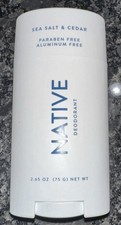 Native Sea Salt Cedar Men's Solid Deodorant - 2.65 fl oz