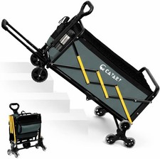 Stair Climbing Utility Cart Triangular Wheels