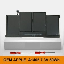 OEM A1405 A1496 Battery for Apple Macbook Air 13" A1369 2011 A1466 2012 Genuine
