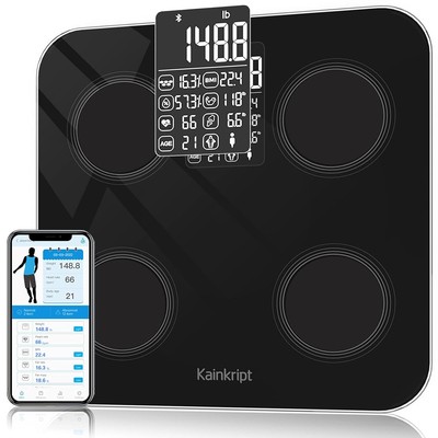 Body Fat Scale Most Accurate Digital Bathroom Scale BMI Smart Scale Fat Scale...