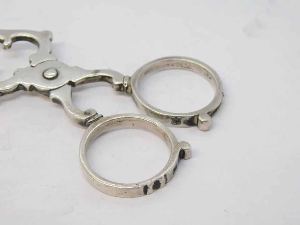 Tazón de plata esterlina concha pezones de azúcar antiguo 1911 Sheffield Art Deco Foto 4 de 4