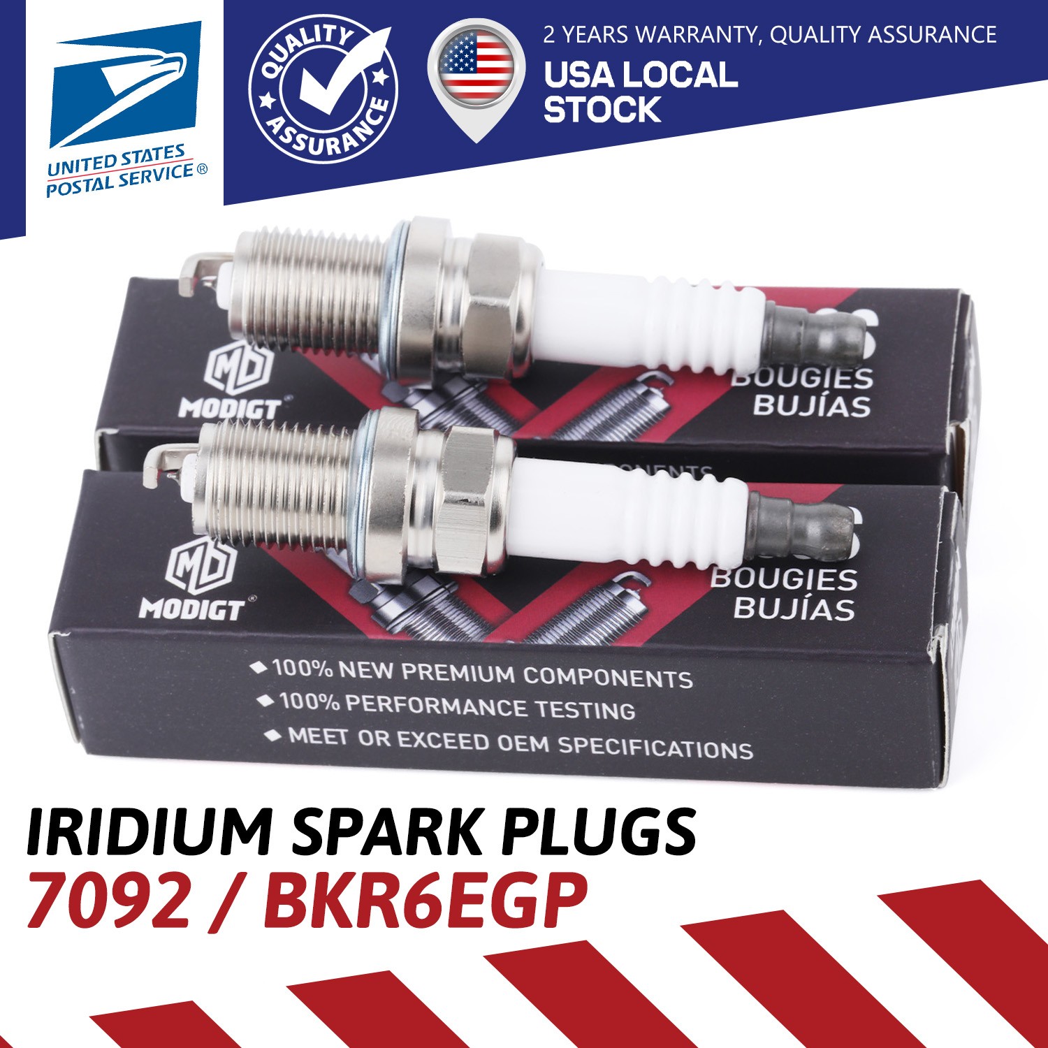 Fit NGK 7092 Set 4 Iridium Spark Plugs For Acura Audi BMW Chevy Toyota VW Volvo
