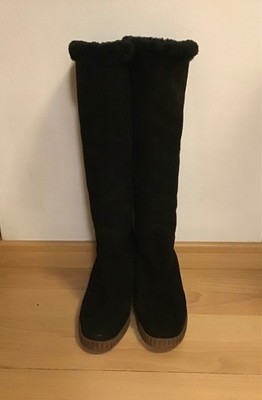 Winterstiefel Bally Wildleder 37 Schwarz. Gepflegt