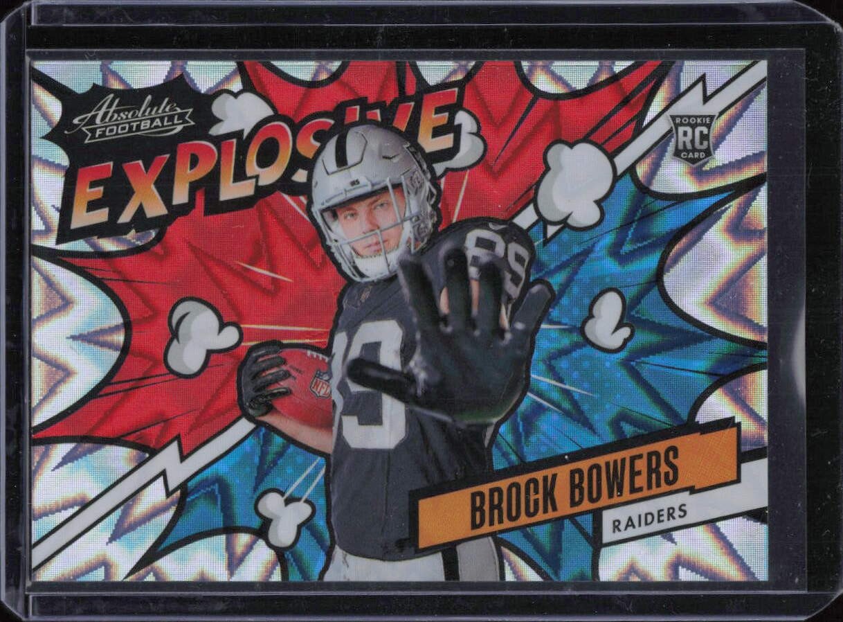 2024 Panini Absolute #EX-BBS Brock Bowers Explosive