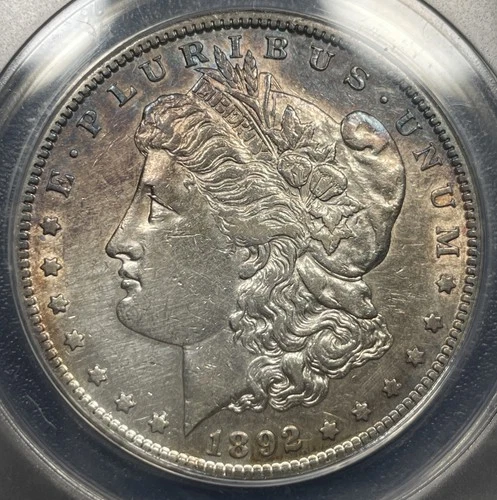 1892-S Morgan Silver Dollar $1 XF45 Details Cleaned Retoned