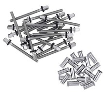 DW True Pitch 50 Tension Rod w/ Receiver Nut for 5.5" Deep Snare Drums 20 Pack