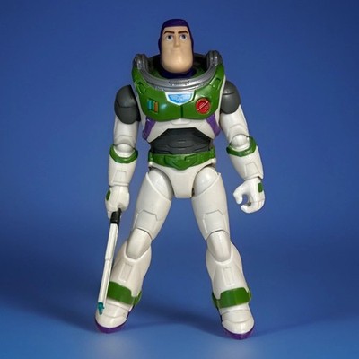 Disney Pixar Lightyear Laser Blade Buzz Lightyear Action Figure Works Great!