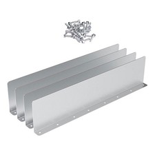 4 Pieces Water Guard Rain Gutter Valley Roofing Gutter Guards