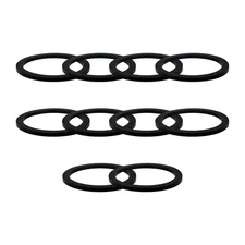 0.75" Camlock Gasket Set - Durable Rubber Washers for Female Couplers (10-Pack)