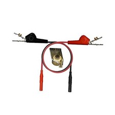 AST Labs Bed-of-Nails Alligator Clip to Banana Plug Silicone 18 inch - 13 AWG