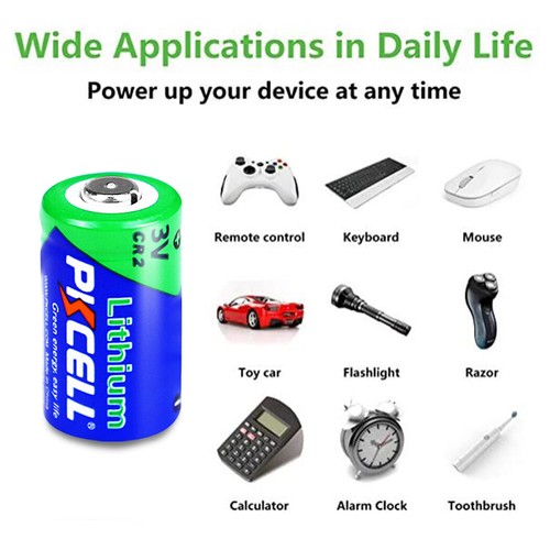 Upto 100x CR2 CR17355 CR-2 3V Lithium Single Use Batteries for Camera Flashlight - Picture 3 of 14