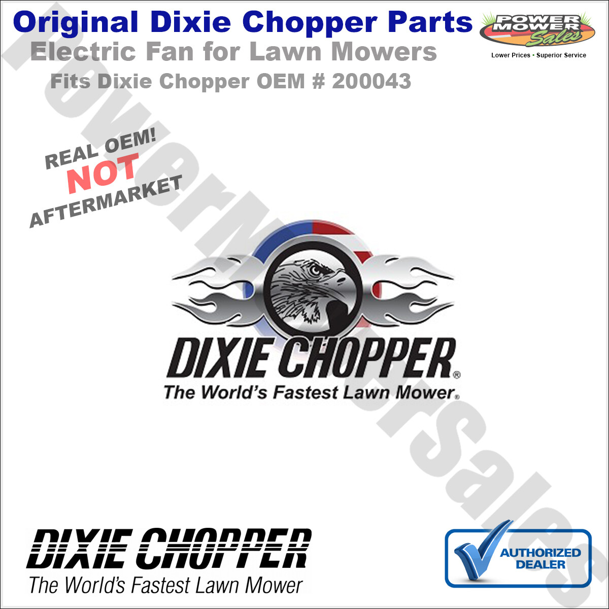 OEM Dixie Chopper 7.5