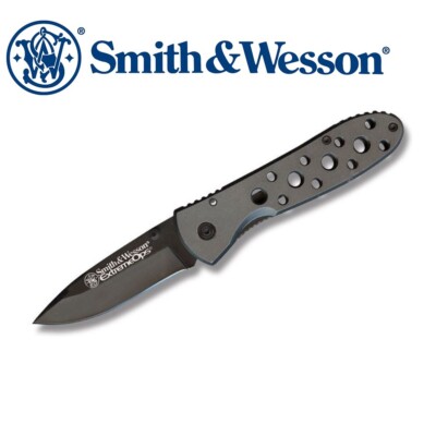  Smith & Wesson Extreme OPS Linerlock Folder Knife - NEW 