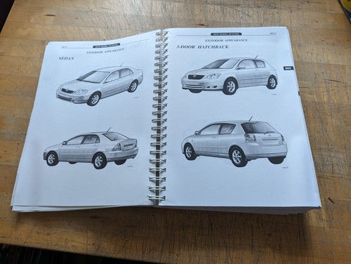2001 Toyota Corolla ZZE 120/121/123 & CDE120 New Car Features Training Manual - Picture 5 of 15