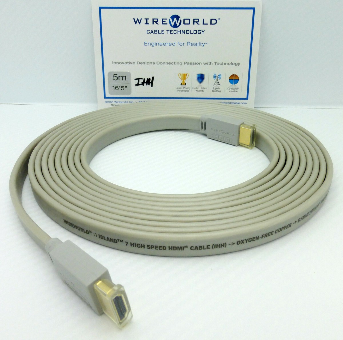 WireWorld Island 7 HDMI Cable 5 meter 4K, ARC, 3d | eBay