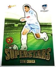 2009-10 SELECT A-LEAGUE CARD SUPERSTARS CHASE CARD AS15 STEVE CORICA-SYDNEY