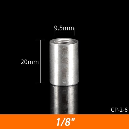 Stainless Steel 304 Full Socket Connector Couper 1/8" - 4" BSP Threaded Fittings - Picture 5 of 15