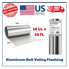 Aluminum Roll Valley Flashing - 14 in. x 10 ft.