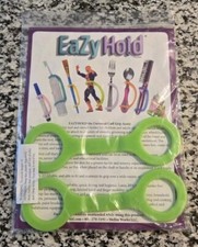 EazyHold Two Pack Sippy Cup Bottle Holder 7 1/2" - Silicone Handle Attachment