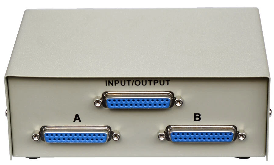 DATA SWITCH DTS25-12 LPT COM 25-PIN BI-DIREKTIONAL RS-232 RS-485 PARALLEL M938 - Bild 4 von 4