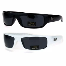 Locs Mens Gangster Classic Narrow Rectangular Cholo Gangster Sunglasses