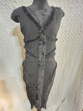 Leon Max Limited Edition ￼Black Dress Womens Size 10 NEW*