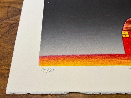 DEAN BOWEN "Starry Night" Hand Signed, Limited Edition Print 64cm x 48cm - Picture 2 of 4