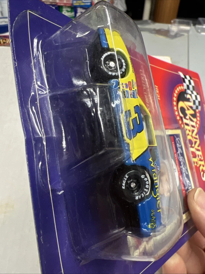 Coche Wrangler Monte Carlo Dale Earnhardt azul amarillo 1:64 Winners Circle #10 1986 Foto 4 de 4