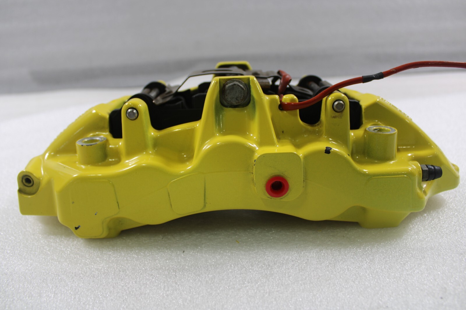 Ferrari 458 Italia, Spider, LH, Front Brake Caliper, Yellow, Used, P/N 261774
