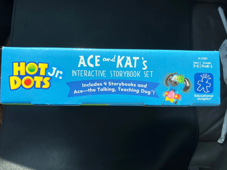 Educational Insight Hot Dots Jr. Ace and Kat’s Interactive 4 Storybook Set w/Pen - Image 3 of 4