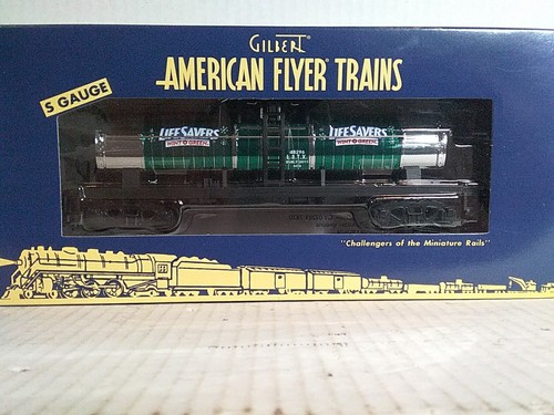 AMERICAN FLYER Cal-Stewart 7 Car Lifesavers Tank Car Set - Picture 15 of 21