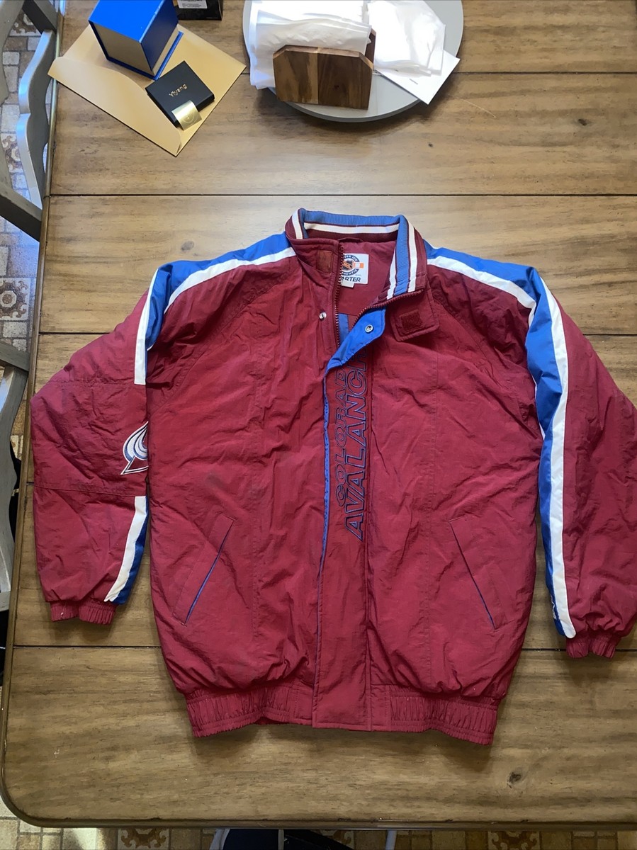 Vintage Starter NHL Colorado Avalanche Puffer Jacket SIZE Vintage Starter NHL Colorado Avalanche Puffer Jacket SIZE