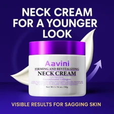 Aavini Neck Cream 50g – Firming & Lifting Peptide Cream for Wrinkles & Sagging