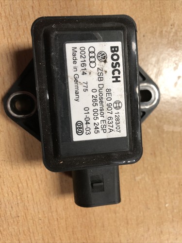 Audi A4 8E Duosensor ESP Sensor Drehratensensor 8E0907637A Bosch 0265005245