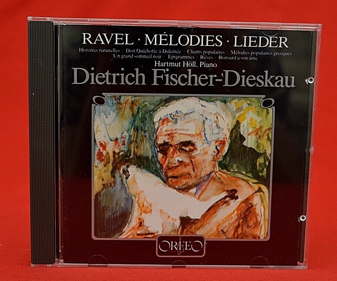 ORFEO:   RAVEL MELODIES:  DIETRICH FISHER-DIESKAU - NEW CONDITION!