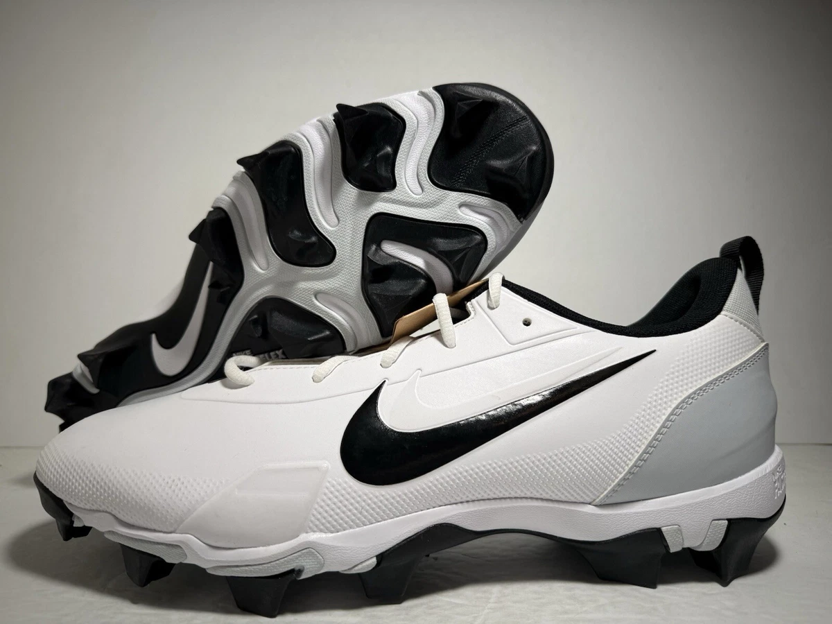 Nike Force Trout 9 Keystone White Black Baseball Cleats Men  display picture 2