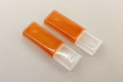 Blinkerglas Kappe Paar pair turn signal lense Maserati Quattroporte Ferrari Dino