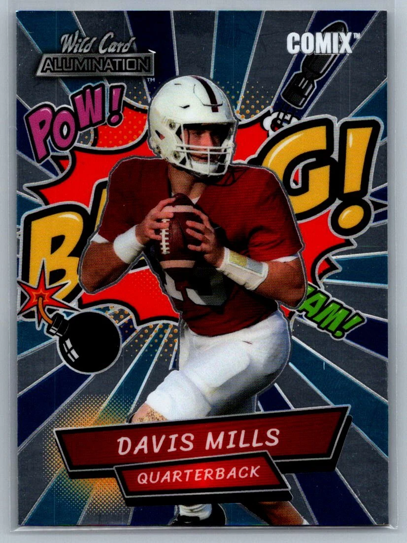 Davis Mills Wild Card Alumination Comix #AC8 Blue/Orange