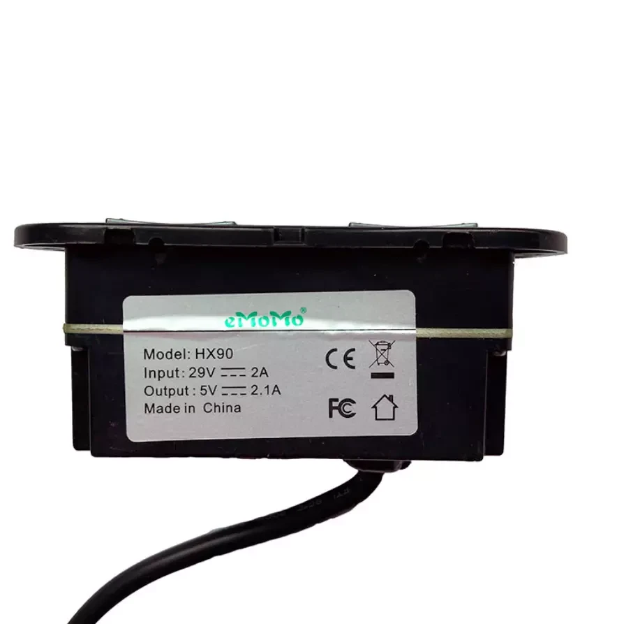 Emomo HX90HU 5 Pin Power Recliner Hand Control Switch with USB for Lift Chairs - Image 3 of 4