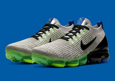 Men's Nike Air Vapormax Flyknit 3 Running Shoe Size 12 Grey Black AJ6900-010 | eBay