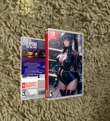 DOUBLE SIDED COVER & CASE ONLY Anno Mutationem SWITCH NO GAME