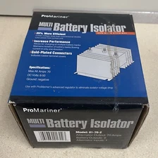NEW ProMariner Multi-Battery Isolator #01-70-2 70 amps (572)
