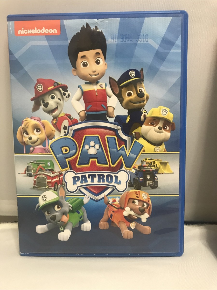 Lot of 6 Paw Patrol DVDs Summer and Winter Rescue Sports Day Meet