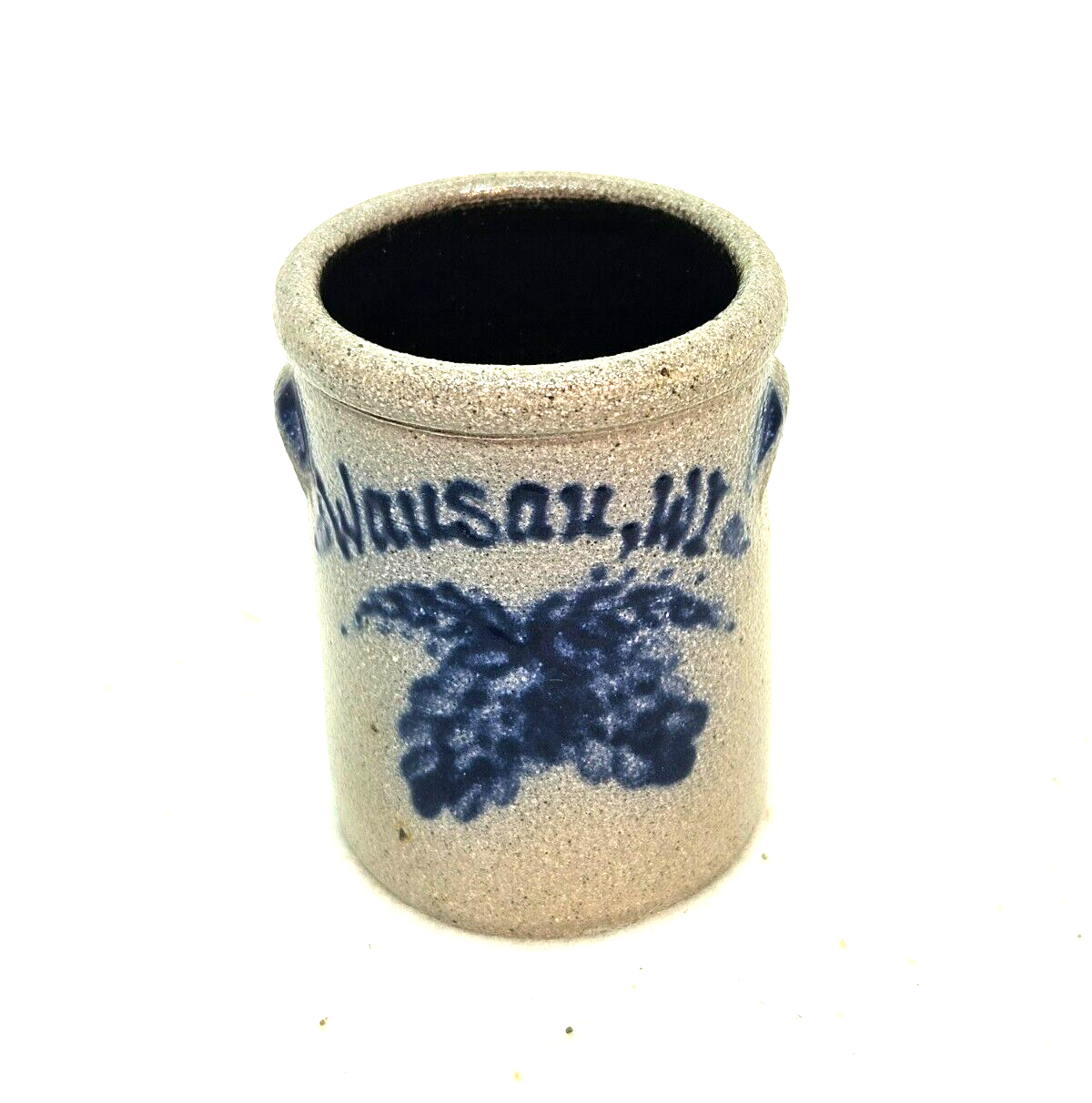 ART POTTERYTOOTHPICK HOLDERROWE POTTERYWAUSAU, WISALT GLAZED